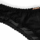 Fruity Booty Women's Moss Brief in Black