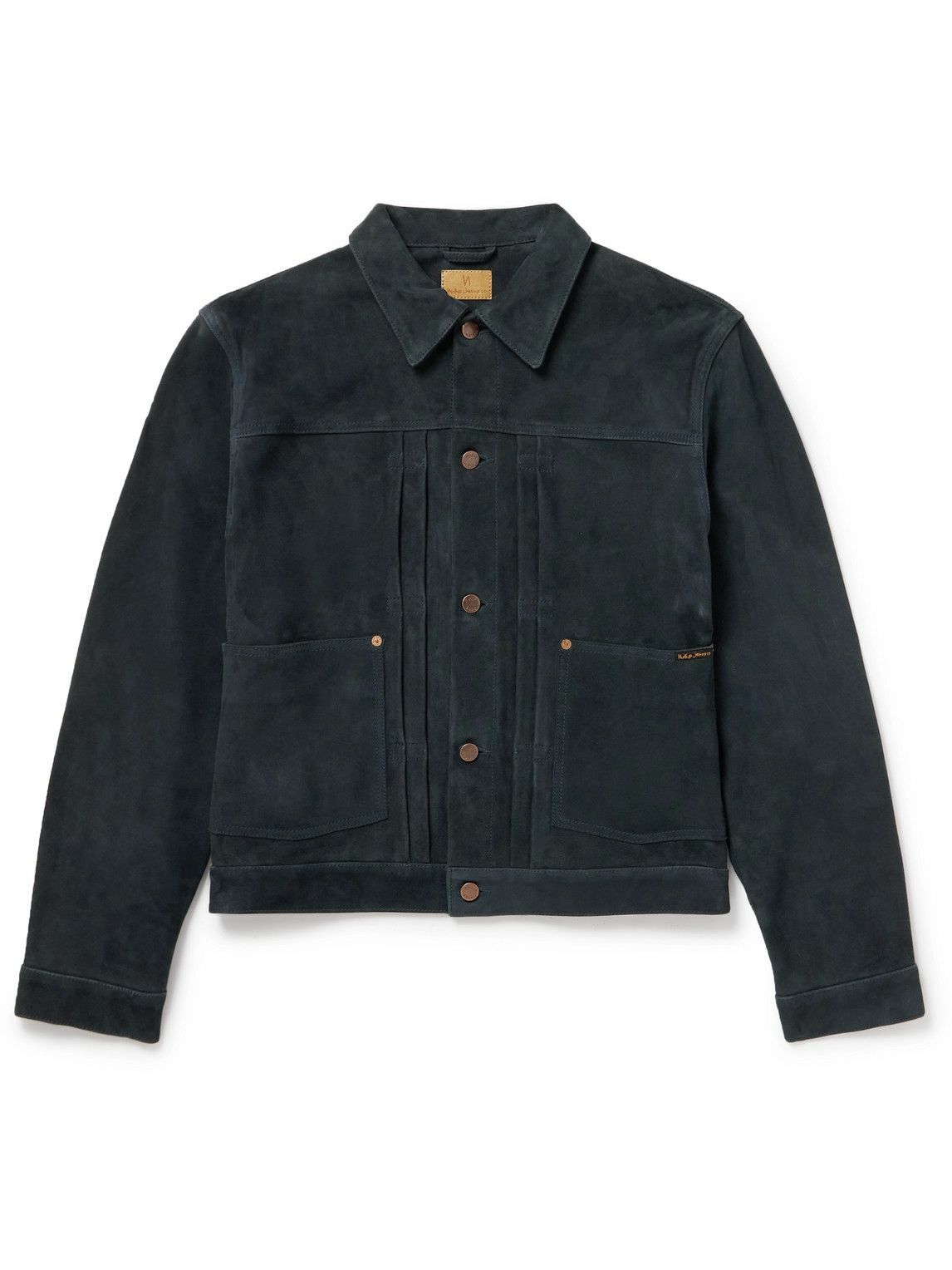 Nudie Jeans DANTE NUBUCK JACKET 定価 約12万円 Nudie Jeans - Dante Nubuck Jacket - Blue Nudie Jeans Co