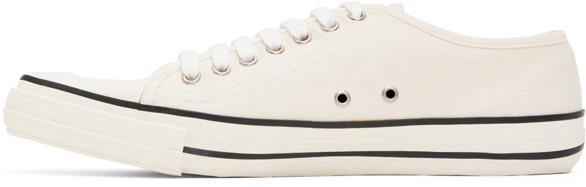 Comme des Garçons Comme des Garçons White Pointed Low-Top Sneakers