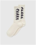 By Parra Spiked Logo Crew Socks White - Mens - Socks