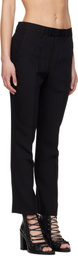 Ann Demeulemeester Black Habiba Cigarette Trousers