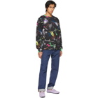 Moschino Black Galaxy Sweatshirt