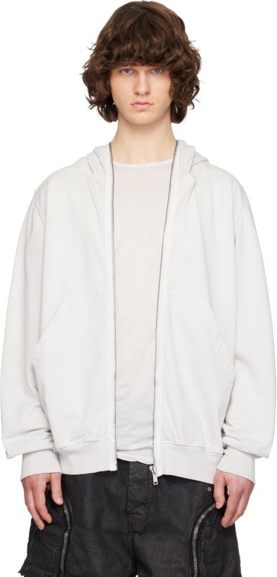 Photo: Rick Owens DRKSHDW Off-White Temple Jumbo Gimp Hoodie