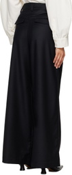 Kika Vargas Black Olympe Trousers