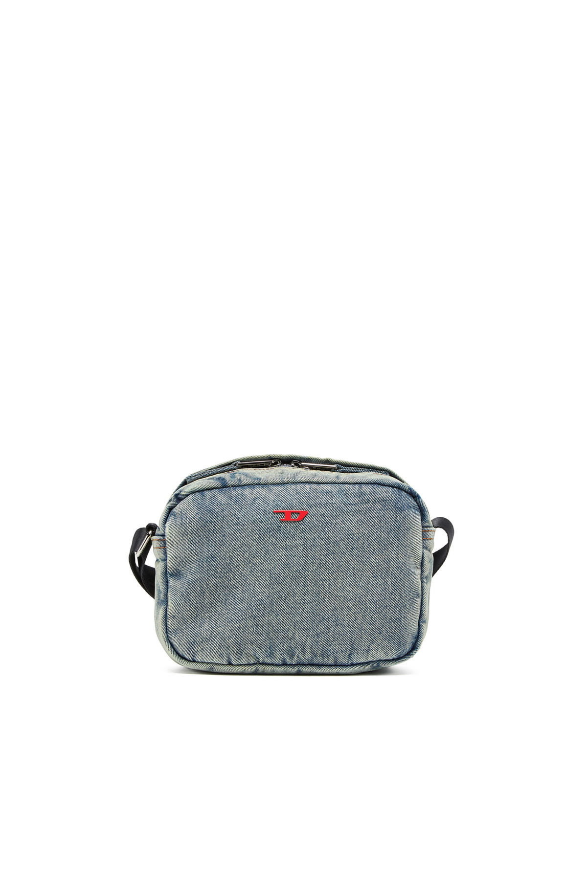 Diesel Rave-Camera bag in solarised denim - Crossbody Bags Mens in Blue ...