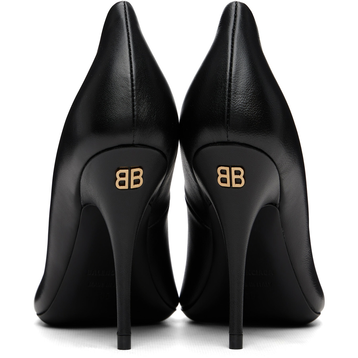 Balenciaga Black Avenue Heels
