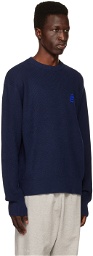 Études Navy Boris Patch Sweater