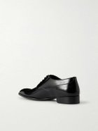 SAINT LAURENT - Stanton Leather Derby Shoes - Black