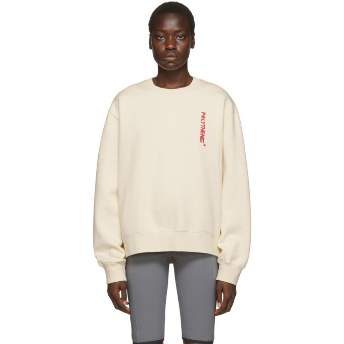 Photo: Polythene* Optics Off-White Vertical Sweatshirt