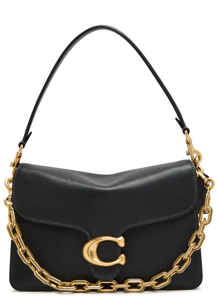 Coach Tabby Leather Shoulder bag - Black - One Size