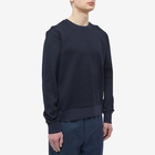 Thom Browne Men's Engineered Stripe Crew Sweat in Navy