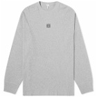 Loewe Men's Anagram Long Sleeve T-Shirt in Grey Melange