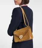Valentino Garavani Rockstud Small suede shoulder bag