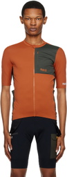 PEdALED Orange & Brown Odyssey T-Shirt