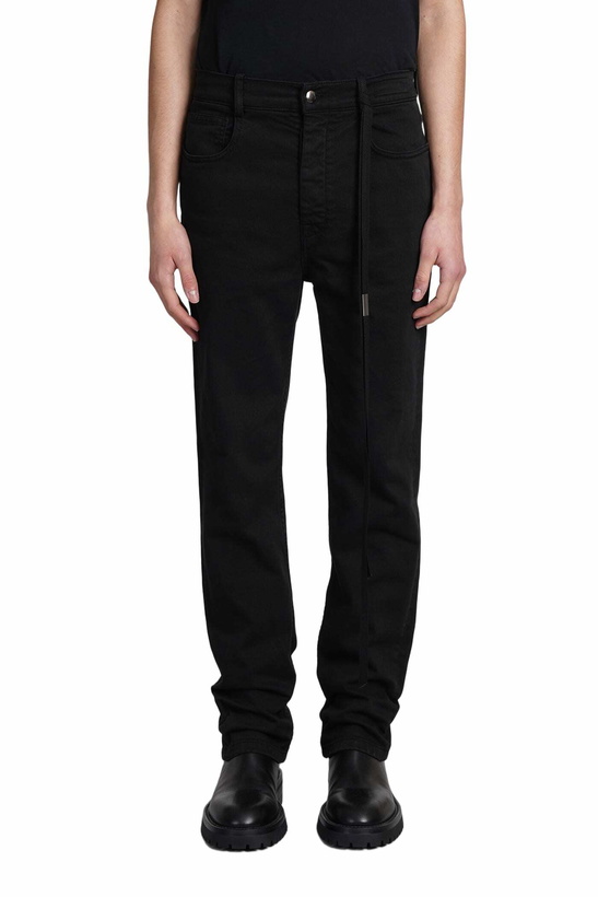 Photo: Ann Demeulemeester Jeans In Black Cotton