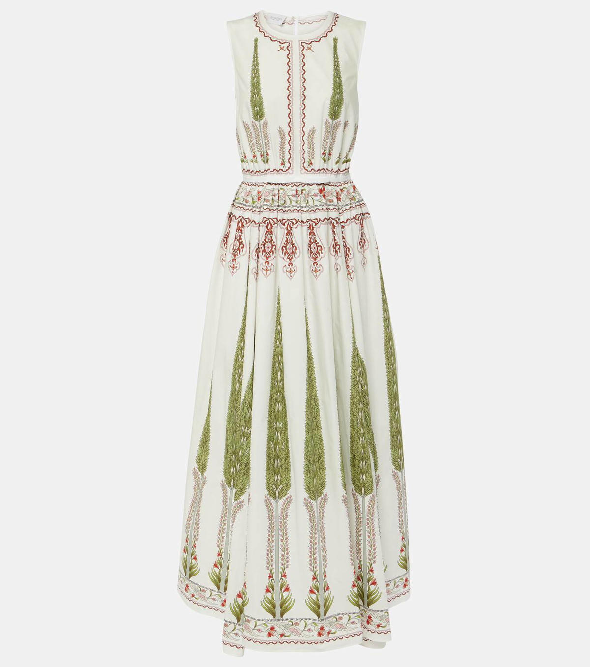 ワンピース GIAMBATTISTA VALLI COTTON LONG DRESS Giambattista Valli Cotton Maxi Dress | Black | FARFETCH