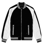 Balmain Back Print Teddy Jacket