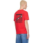 Kenzo Red Kenzo Paris 'KENZO Sounds' Slim T-shirt