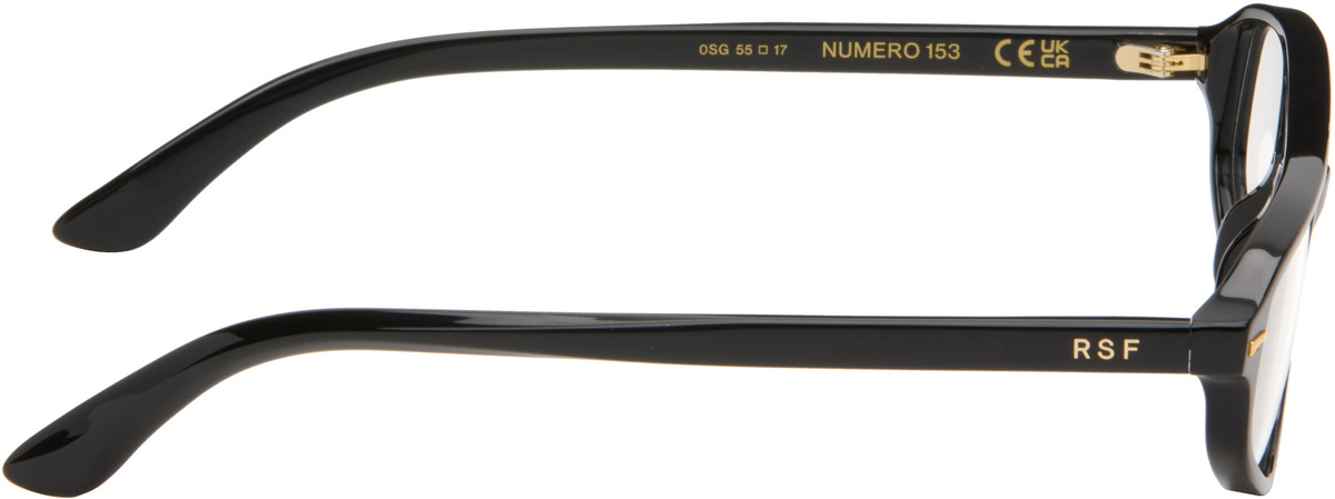 RETROSUPERFUTURE Black Numero 153 Glasses