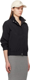 Maison Kitsuné Black Water-Repellent Jacket