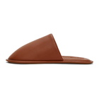 Loewe Brown Logo Slippers