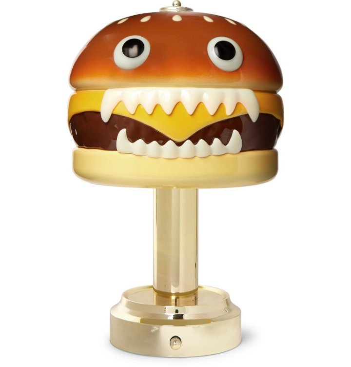 Photo: Undercover - Medicom Hamburger Lamp - Gold