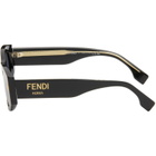 Fendi Black 'Fendi Roma' Sunglasses