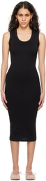 FLORE FLORE Black Joline Midi Dress
