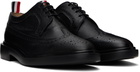 Thom Browne Black Classic Longwing Derbys