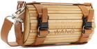 Feng Chen Wang Beige & Brown Big Bamboo Bag