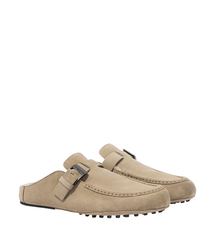 Photo: Tod's Gommino® shearling-lined suede mules