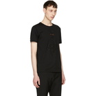 Fendi Black Crystal-Embellished Super Bugs T-Shirt