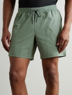 Lululemon - License to Train Linerless 7" Straight-Leg Stretch Recycled-Shell Drawstring Shorts - Green