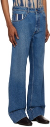 Wales Bonner Blue Miles Jeans