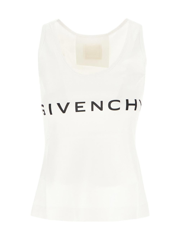 Photo: Givenchy Cotton Logo Vest