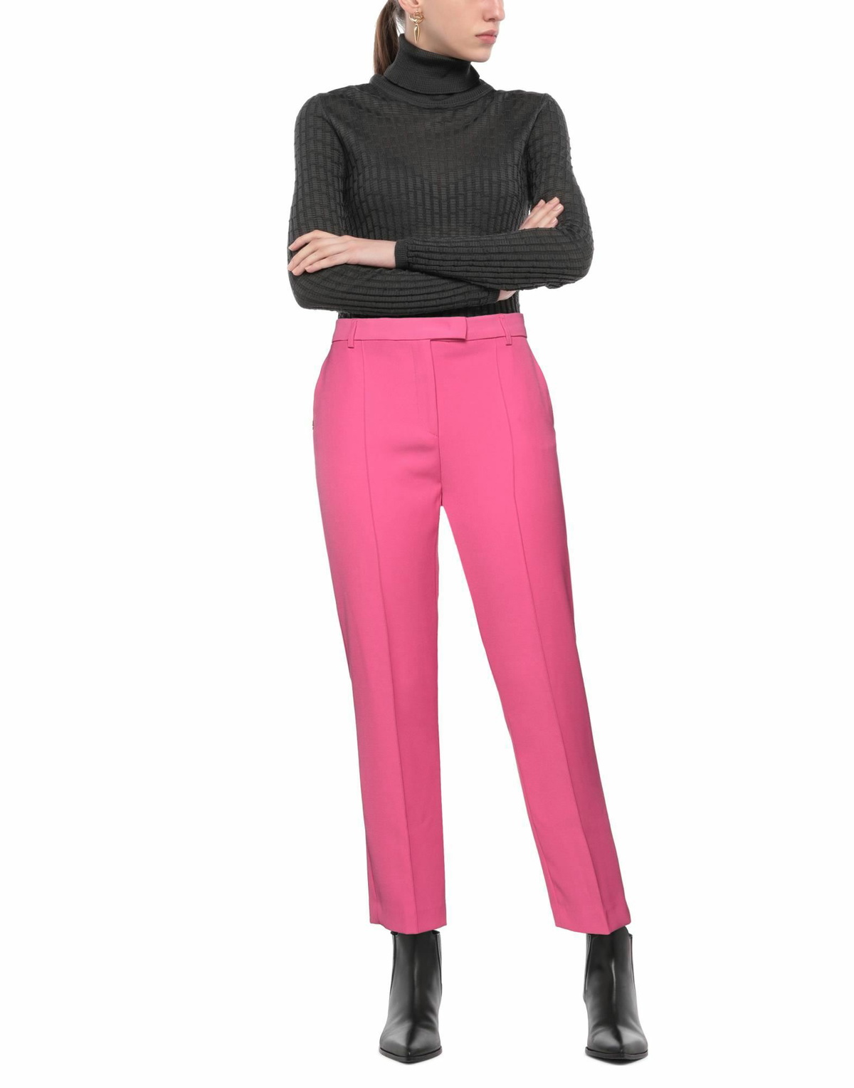 Manila Grace Womens Pants Fuchsia