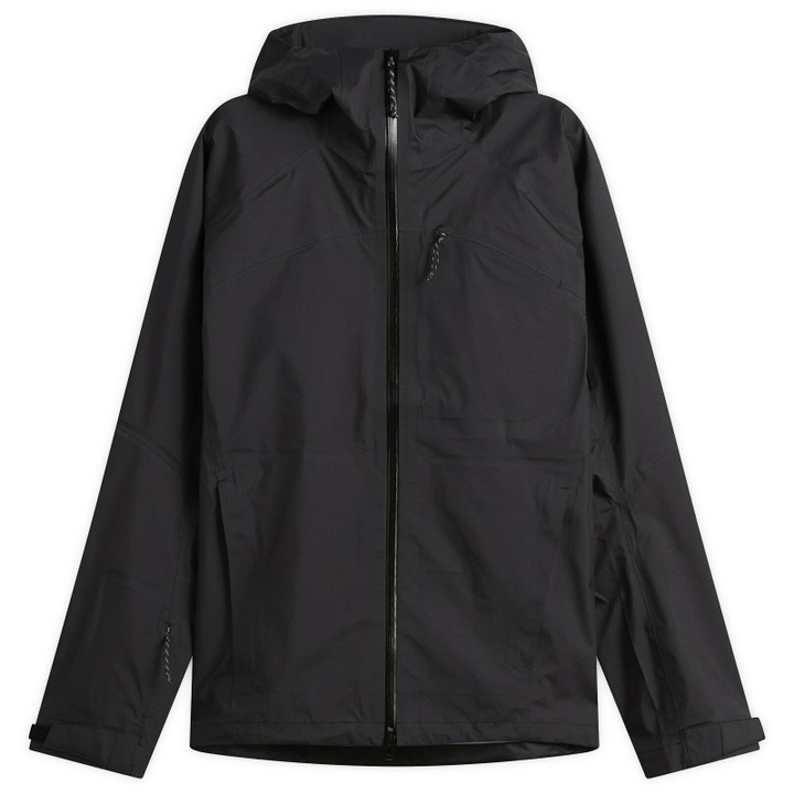 Photo: Hiking Patrol Men's x Mammut HS Hooded Shell Jacket in Black