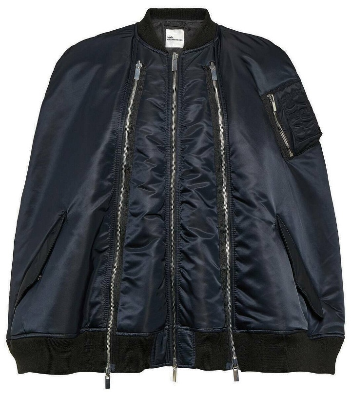 Photo: Noir Kei Ninomiya Oversized bomber jacket