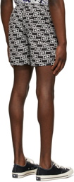 Ksubi Black Hi Fi Angle Board Shorts