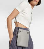 Loewe Dice pocket leather shoulder bag