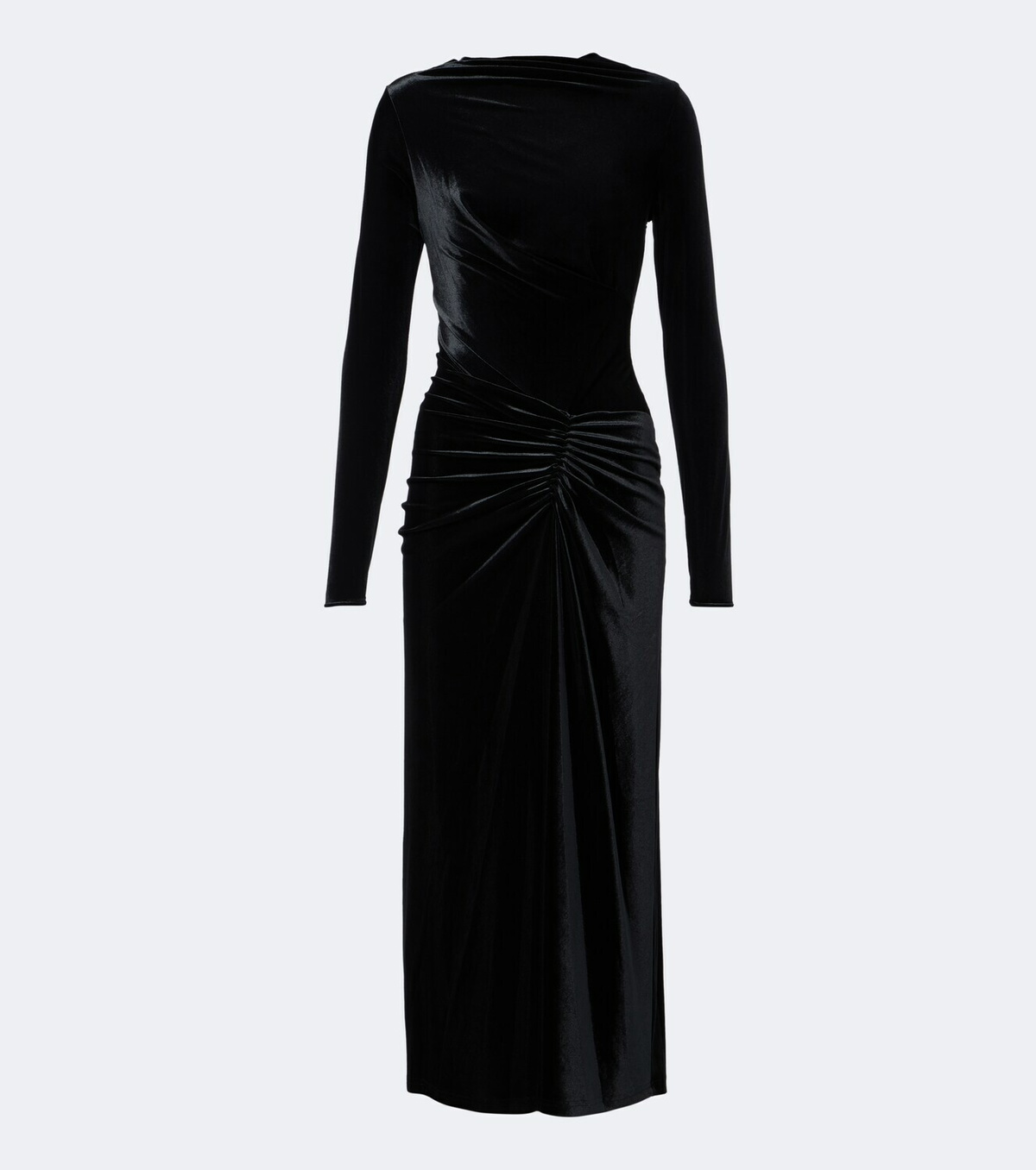 Simkhai Ferrera gathered velvet midi dress