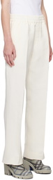 Burberry Off-White Lightweight Trousers