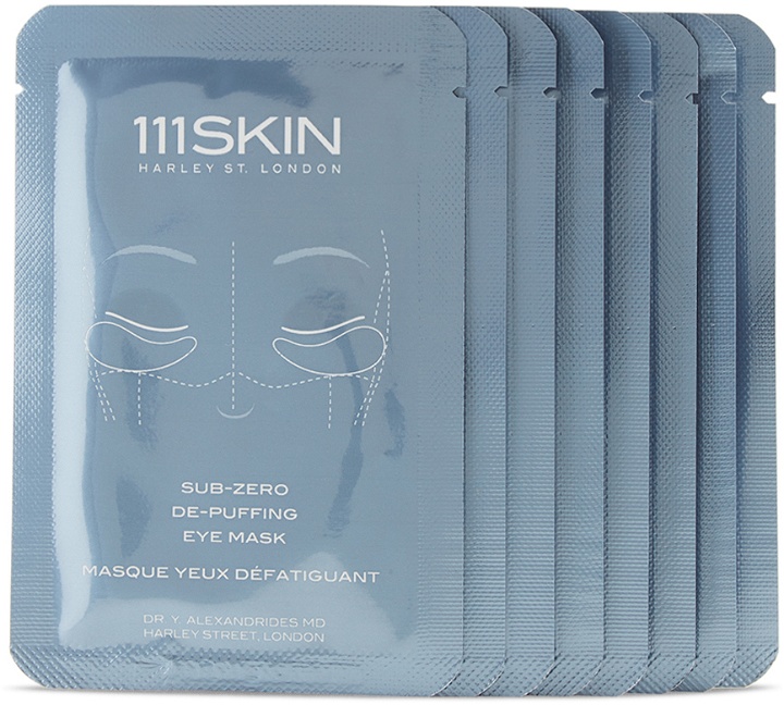 Photo: 111 Skin Eight-Pack Sub-Zero De-Puffing Eye Masks, 6 mL