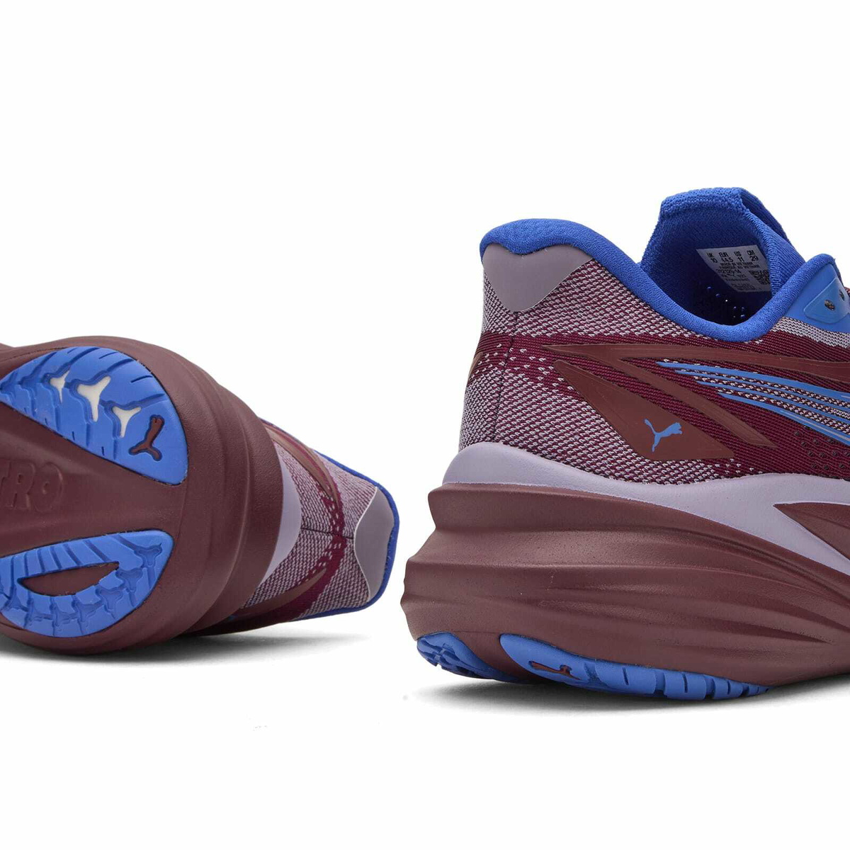 Puma Men's Running MagMax NITRO 2 Sneaker in Ruby Shimmer/Royal Sapphire