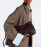 Prada Prada Aimée Large leather shoulder bag