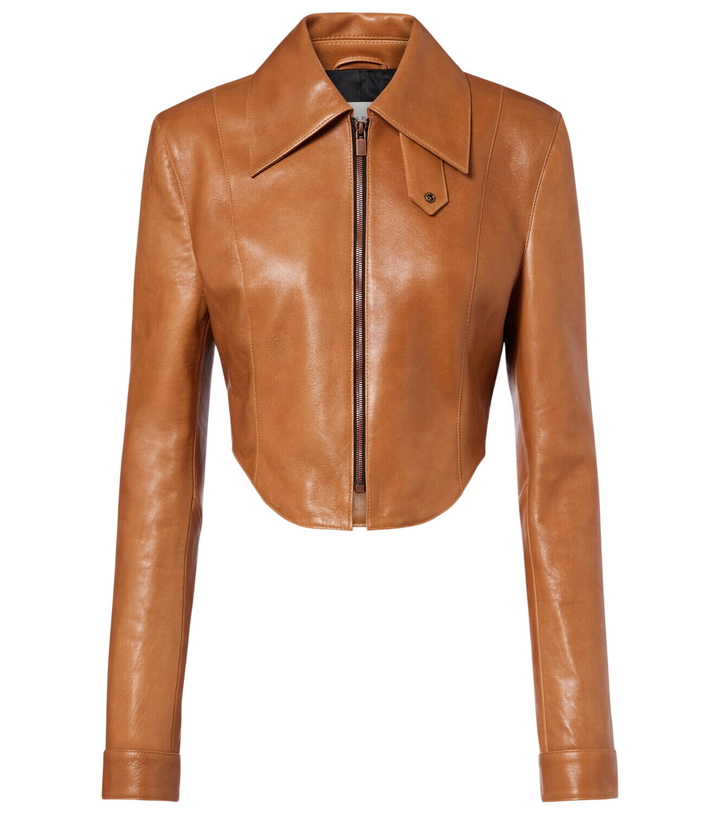 Photo: Magda Butrym Leather jacket