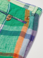 POLO RALPH LAUREN - Slim-Fit Checked Linen Chino Shorts - Multi - UK/US 30