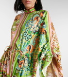 Alémais Dreamer printed cotton maxi dress