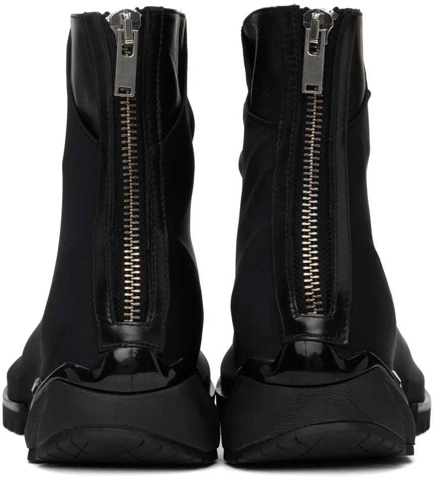 424 Black Overlay Boots 424 424 Black Overlay Boots 424