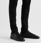 SAINT LAURENT - Andy Leather Sneakers - Black